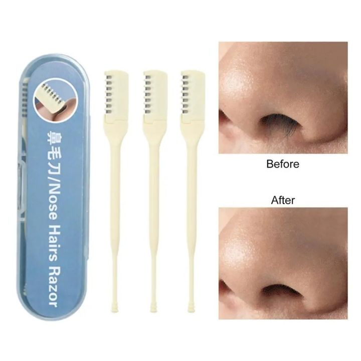 RN%20%202-in-1%20Nasal%20Hair%20Cutter,%202024%20New%20Double%20Sided%20Nose%20Hair%20Knife,%20Nostril%20Hair%20Remover%20Tool,%20Portable%20Manual%20360%C2%B0%20Rotating%20Nose%20Hair%20Trimmer%20with%20Ear%20Picker%20for%20Women%20Men(Cream,3pcs)%20-%20Image%204