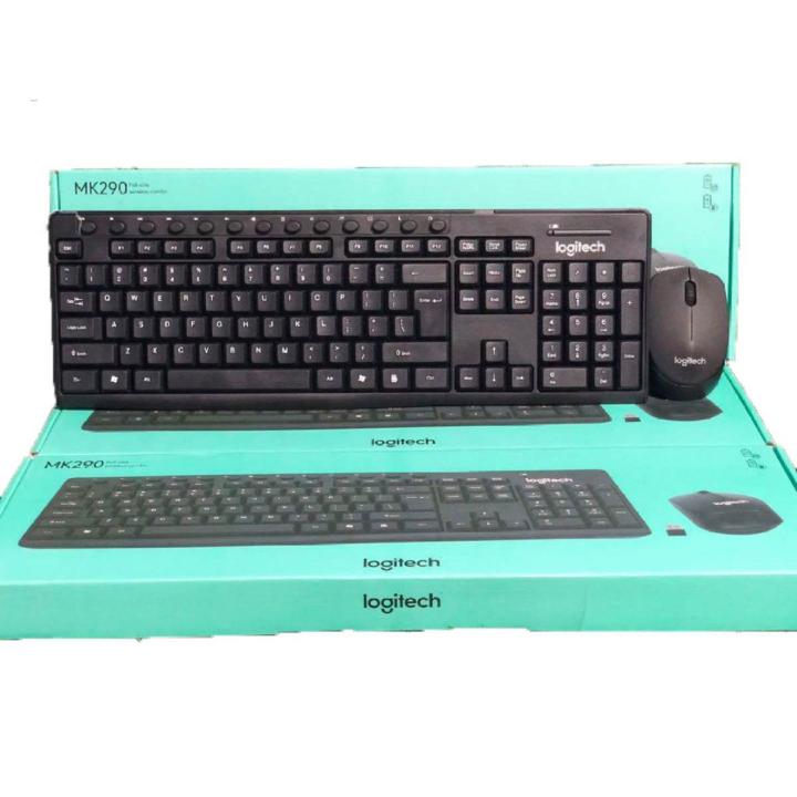 Logitech MK290 - Wireless Combo Keyboard & Mouse - Media Hot Keys,keyboard,mouse keyboard,combo keyboard mouse,wireless keyboard mouse,Bluetooth keyboard mouse