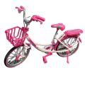 Model Wear Alloy Model knick - Mini Model Alloy Biycle Diecast Pink Finger City Bike With Shock-absorbing Adult Simulation Collection Gifts Toys for boys and girls  Bicycle Model Toy for Kids. 