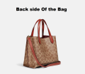 (Premium Quality ) Original COACH Handbag Women's PU Leather Letter Print Tote Bag Single Sling Shoulder Bag Korean Large Capacity Shopping Bag Travel Wrok Bag. 