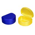 Denture Box Plastic Denture Bath Case Denture Container False Teeth Storage Box. 