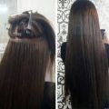 Dark Brown Wig Extension Hair Styling Very Long Hair Extension for Women With 5 Clips Strongly Attached No Hair Fall Washable Reuseable - Brown Makes hair look gorgeous Easy to use Makes hair look trendy. 