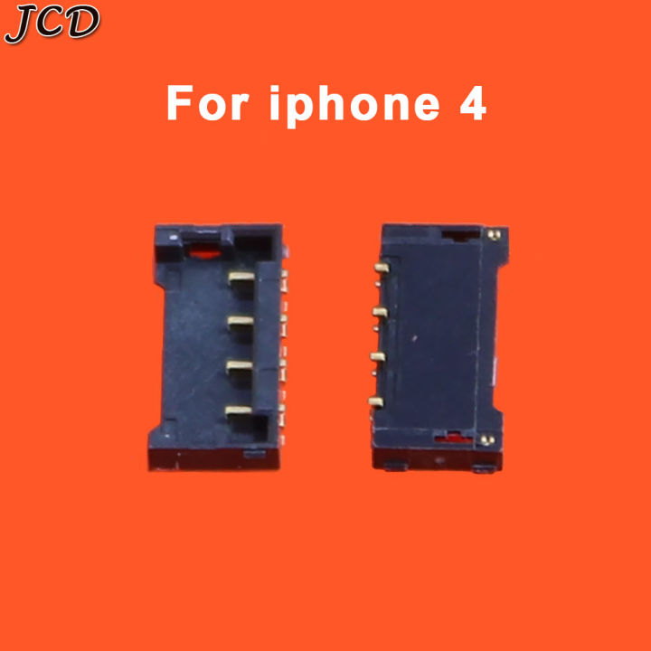 【Mary DAI Store】JCD Battery Connector Socket For iphone 4 4s 5 5s 6 6Plus 6S 8 X Inner Connector Panel Battery Holder Mianboard Repair