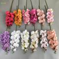 Flowers Fake Flower Interior Decoration Bouquet DIY Stem Artificial Orchid Artificial Plant for Party Art Shop Graduation. 