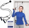 Shoulder Pulley Over The Door Physical Therapy System, Exercise Pulley for Physical Therapy, Alleviate Shoulder Pain and Facilitate Recovery from Surgery. 