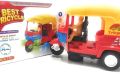 Beautiful Electric Tricycle Toy with Lights & Music - Working on 3 AA Cells - Baby Toys for Birthday Gift. 