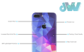 For Apple iPhone 14 Pro Max Black Leather Skin Wrap 360 Protector Wrap Sheet ( Not Cover). 