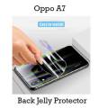 Oppo A7 Back Jelly Protector For Oppo A7 - Matte Protector. 
