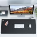 AUKEY Gaming Mouse Pad Large XXL (900 X 400 X 3 MM) Thick Extended Mouse Mat Non-Slip Spill-Resistant Desk Pad with Special-Textured Surface, Anti-Fray Stitched Edges for Keyboard, PC - Black. 