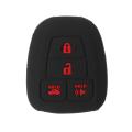 Your good helper Key Fob Silicone Rubber Remote Cover Case For Toyota Camry Avalon Corolla. 