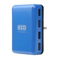 EZOPower 4-Port 5A 25W UK Travel Wall Charger Adapter. 