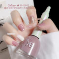 BK no-bake, non-peelable, long-lasting, quick-drying, water-based nail polish, icy jelly, odorless, students, pregnant women. 