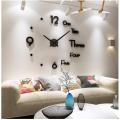 Big Eleven Dot Wall Clock Modern 3D Wooden Wall Clock 24 inch Non-ticking one AA battery DIY Quartz Clocks 3D Laser Cut Wooden Wall Clock For Living Room Home Decor(mix). 
