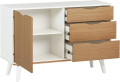 Modern Sideboard Buffet Table with Chest of Drawers: Versatile Storage for Every Room. 