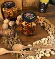 Nuts Honey 100% organic made with Akhrot badam honey dry apricot 500g. 
