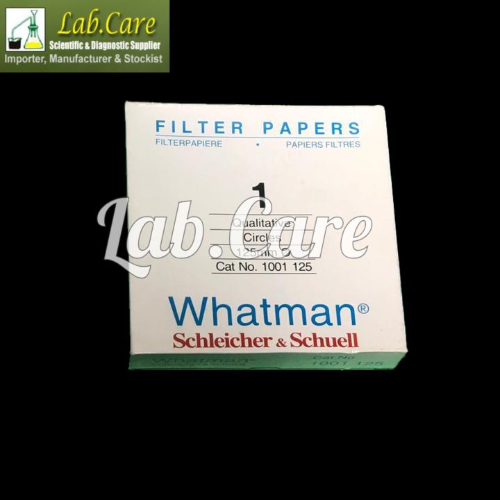Whatman® - Whatman Ashless Quantitative Filter Paper Grade 1 - Made in England - Whatman filter Paper 1 No of 100pcs Qualitative for laboratory