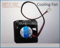 DC 12v Mini Cooling fan 4x4cm  - 1.6x1.6 inch for 12v Inverters Chargers Power Supply. 