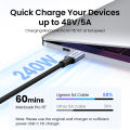 UGREEN 240W USB C To USB Type C Cable Ultra Fast Charging Cable PD 240W Fast Charger 5A USB For Samsung Galaxy S25 S24 Ultra A iPhone 16 Max Pro OPPO Reno 12 Find N Xiaomi 15 14 Pro Redmi K70 60 Pro Huawei Mate 70 60. 