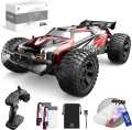 DEERC 9206E Remote Control Car 1:10 Scale Large RC Cars 48+ kmh High Speed for Adults Boys Kid,Extra Shell 4WD 2.4GHz Off Road RC CAR. 