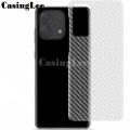 2 Pieces for infinix Note 30 VIP Protector Back Casing Carbon Fiber Film Scrub Cover for infinix Note30 VIP Case Cover. 