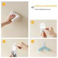 2 Pieces Multipurpose Kitchen Rotatable Folding Pot Lid Rack Shelf for Chopping Board Wall-mounted Plywood Storage Wall Hook. 