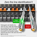 Voltage Tester Pen Intelligent Voltage Tester Pen AC Non-contact Induction Test Pencil Voltmeter Power Detector Electrical Screwdriver Indicator. 