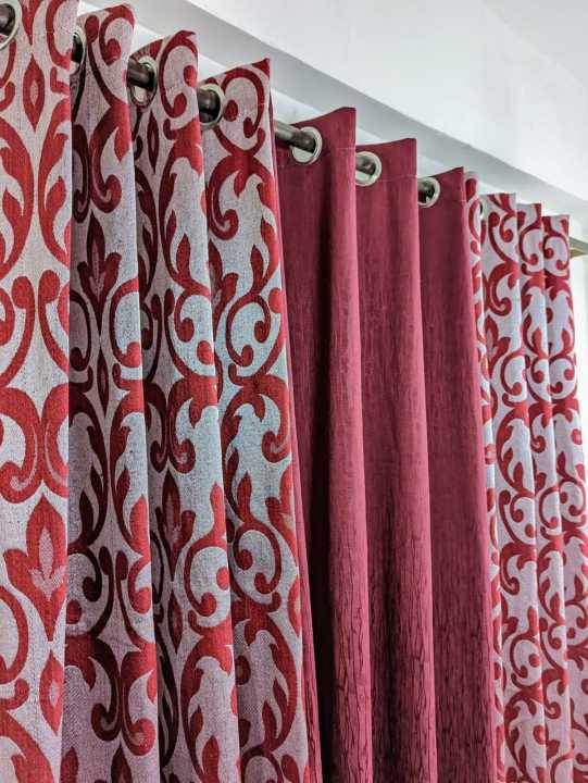 Curtains%20trending%20Mashup%20Set%20Of%203%20Ready%20Made%20Curtains,Pardy%20-%20Image%203