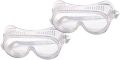 Multi-Purpose Eye Safety Goggles Adjustable Band White Color Swimming Goggles Adjustable Size Comfortable Eye Wear  Anti-Impact Waterproof Goggles. 