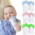 Kids Munch Mitt Teething Mitten - The ORIGINAL Mom-Invented Silicone Teether Mitten. 