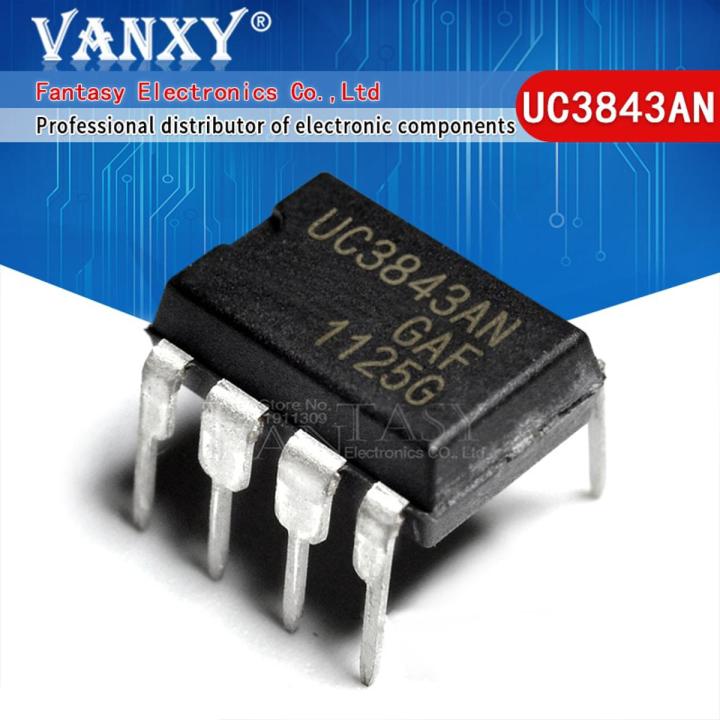 10PCS UC3843AN DIP8 UC3843A DIP UC3843 3843AN DIP-8 UC3843B UC3843 new and original IC