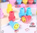 Emoji Stamps Set For Kids Funny Stamping Set For Kids Cute Emoji Stamps ( 10 Pcs Set ) - 1060. 