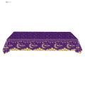Ramadan Party Tablecloth Eid Moon Star Ramadan Table Cloth Festive Plastic Rectangle Table Cover for Ramadan Kareem Decorations Buyers' Favorite Eid Al-fitr Table Decoration. 