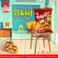 Khan Food Token Corn Chips Rs.10/- Pack of 25 Pouches. 