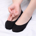 Silicone Anti-slip Invisible No Show Socks Ultra-thin Breathable Sock Women Slippers Solid Color Ice Silk Low Cut Boat Socks. 