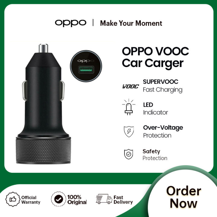 OPPO VOOC Car Mobile Phone Flash Charger V103/ 1 Year Brand Warranty