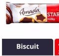 Amada Starz Milky Biscuit 37.5 gram Pack ( Pack of 2 Pieces of 37.5 gram). 