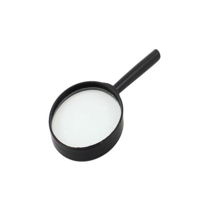5x Helping Zoom Magnifying Glass - 118mm Magnifying Glass Large Size Diameter (118mm) Handheld Magnifier Glass Zoom Magnification 5x Lens For Reading And Other Uses / Color-Back