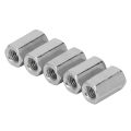 Fine Thread Coupling Nuts, 20PCS Hex Coupling Nut Easy To Install 304 Stainless Steel for Bolt Stud Connection. 