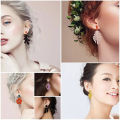 DIY Crystal Glue Drop Epoxy Resin Geometric Earrings Mold Necklace Pendant Silicone Mold Keychain Jewelry Handmade Crafts Making. 