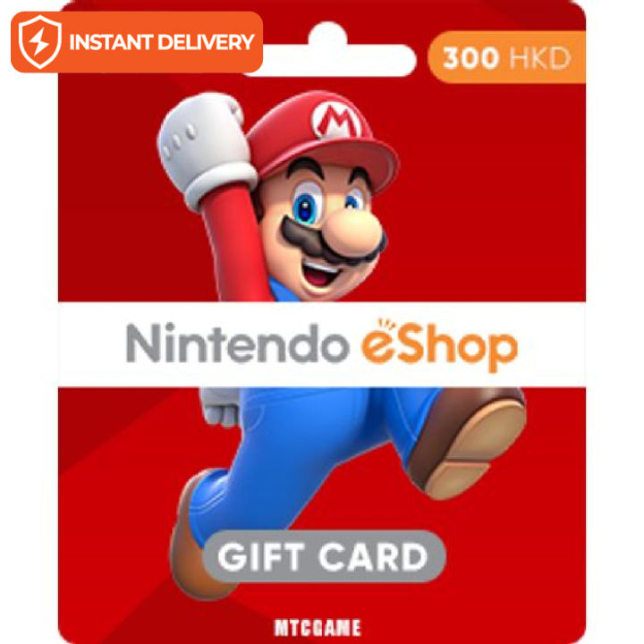 Nintendo eShop Prepaid Card - 300 HKD Instant Email Delivery of Digital ...