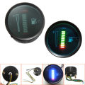 12V/24V Universal 52mm Car Motorcycle Fuel Level Meter Gauge 8 LED Light Display. 