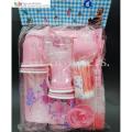 Baby Set of 3 Feeders 2 Feeder Brushes, Baby Soother, Cloth Catcher 3 Nos and Bib Imported Made BPA Free Feeder. 