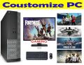 Complete Desktop Computer 7010  Gaming Pc - Core i3 3rd Gen - 8GB RAM DDR3 - 500GB Hard Disk - Graphics Card  1GB  - Windows 10 - 19 inch LCD - Keyboard - Mouse - Power Cables -  GTA 5 & PUBG or Call Of Duty Games Installed. 