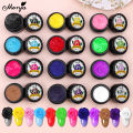 Monja 12 Colors Sculpture Nail Art Painting Gel Flower Bowknot DIY Design 3D Embossment Drawing Plasticine UV Gel Manicure Tool. 