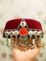 party stylish Cap for Women & Girls with jewelry. 