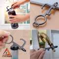 Touchscreen Stylus Multitool Keychain - No Touch Door Opener and Bottle Opener Hygiene Keyring. 