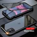 ARMICO 360 Metal Magnetic Phone Case For iPhone 14 Pro Max 14 Plus 14 13 12 11 Pro Max 12 Mini 13 Mini Case For iPhone XR X XS Max 6 6S 7 8 Plus Double Side Tempered Glass Cover. 