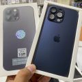 AG Glass Matte case with Apple logo For Iphone 11 12 13 14 15 Pro Max Back cover - Natural titanium. 