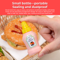 Mini Tomato Ketchup Squeeze Bottle 25ml - Portable Small Sauce Container Salad Dressing Pantry For Lunch and Bento Box Dressing & Oil Bottle Accessories. 