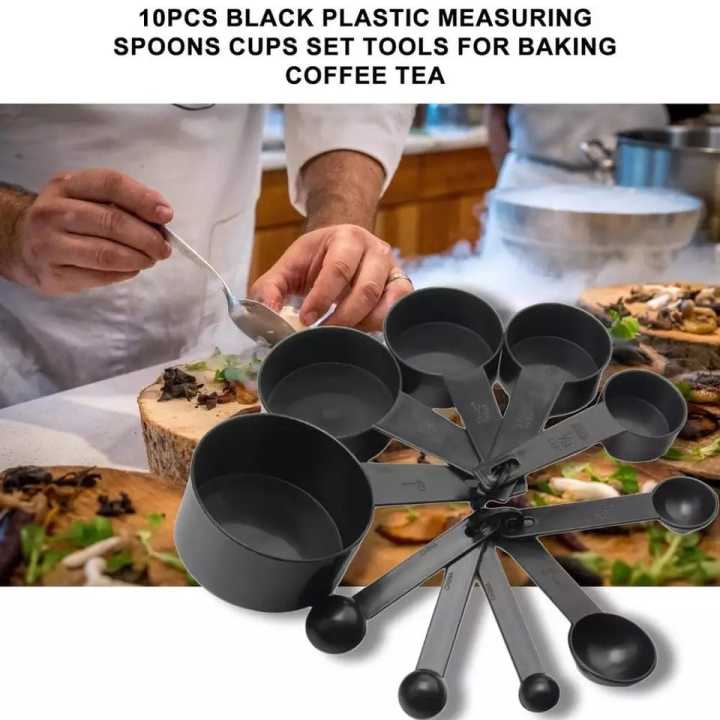 10 PCS Measuring Cups Eco-Friendly Measuring Spoon Cooking Tools Mini Scales Spoons Sets for Baking Coffee Tea Kitchen Gadgets